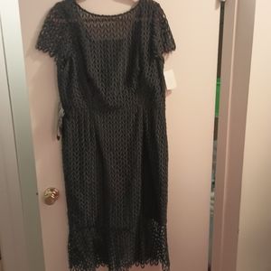 Black Cocktail Dress Size 16 by Kay Unger
